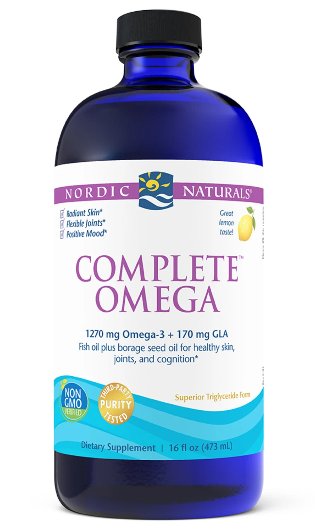 Nordic Naturals Complete Omega z GLA 473 ml o smaku cytrynowym Nordic Naturals