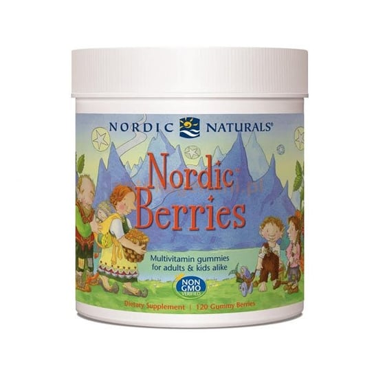 Nordic Naturals Nordic Berries 120 Żel. Nordic Naturals