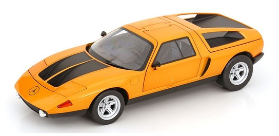 Modèle Réduit Norev 1:18 Mercedes Benz C 111 / II 1970 - Couleur Weissherbst