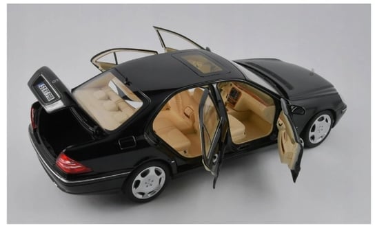 Norev Mercedes Benz S600 V12 W220 1998 Black 1:18 183811 NOREV