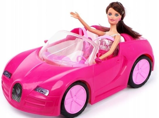 Norimpex auto Różowy Kabriolet dla Lalki Barbie Norimpex