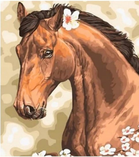 Norimpex, Diamentowa mozaika - Koń z kwiatkiem Norimpex