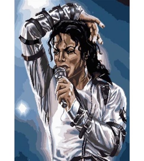 Norimpex, Malowanie po numerach Michael Jackson, występ 40x50cm Norimpex