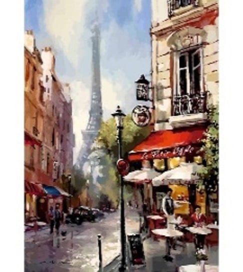 Norimpex, Malowanie po numerach Paryż ulica 40x50cm Norimpex