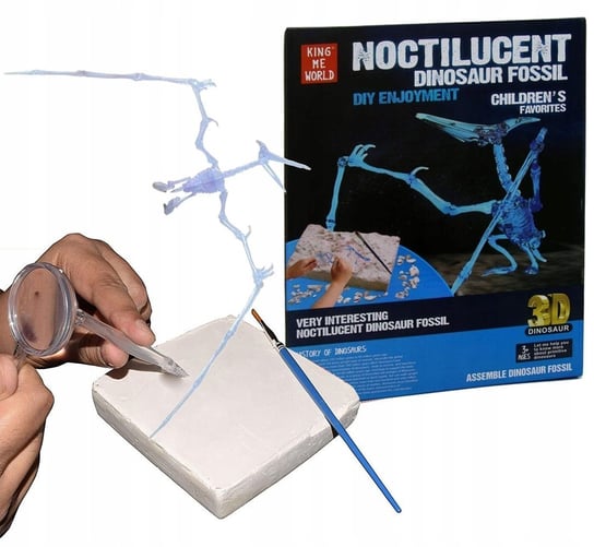 Norimpex, Szkielet Pteranodon 3D, niebieski hologram Norimpex