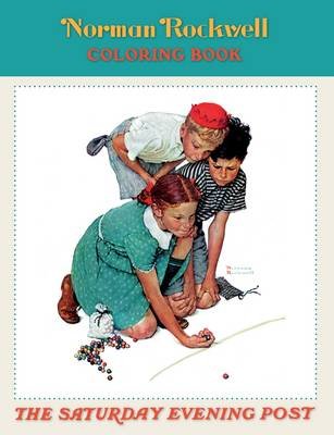 Norman Rockwell Coloring Book Cb100 Pomegranate Communications Incus