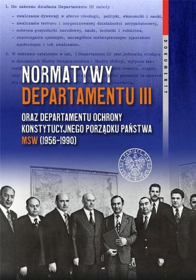 Normatywy Departamentu III oraz Departamentu... IPN Instytut Pamięci Narodowej