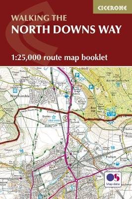 North Downs Way Map Booklet Reynolds Kev