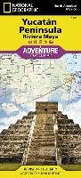 Northern Yucatn/maya Sites, Mexico National Geographic Maps