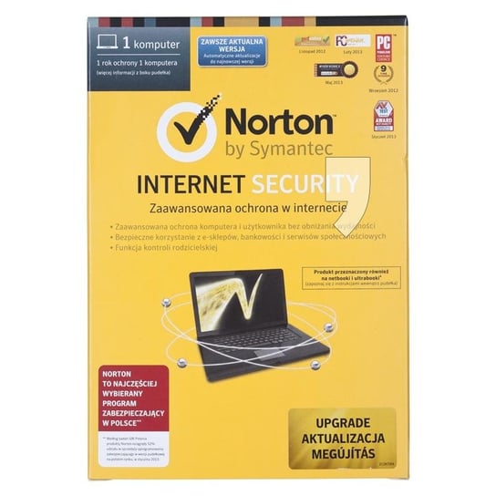 Norton Internet Security 2014 PL, 1 użytkownik, kontynuacja na 1 rok Symantec