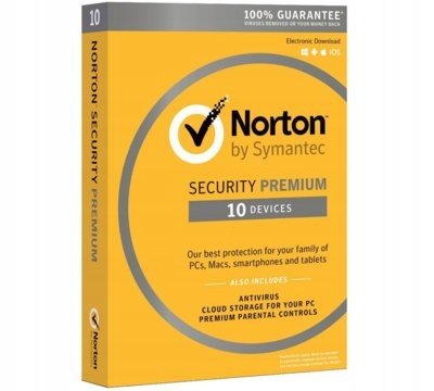 Norton Security Deluxe 10 Urządzenia 1 Rok Norton