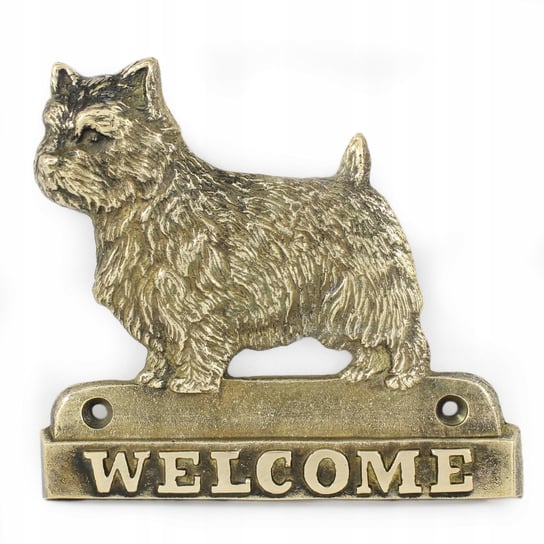 Norwich Terrier Tabliczka Na Drzwi Welcome Inna marka
