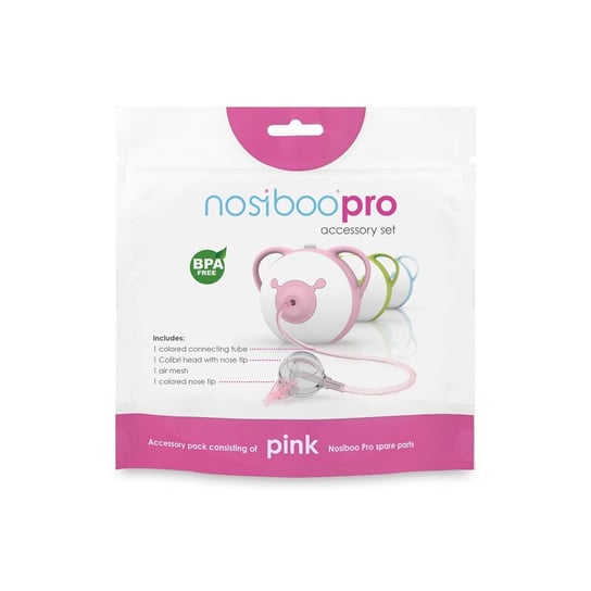 Nosiboo® Pro Zestaw Akcesoriów | Pink Inna marka