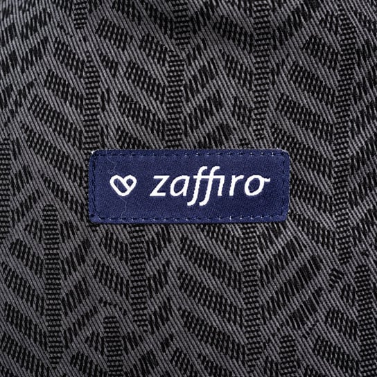 Nosidełko Zaffiro - City: Graphite Leaves - Regulowane Zaffiro