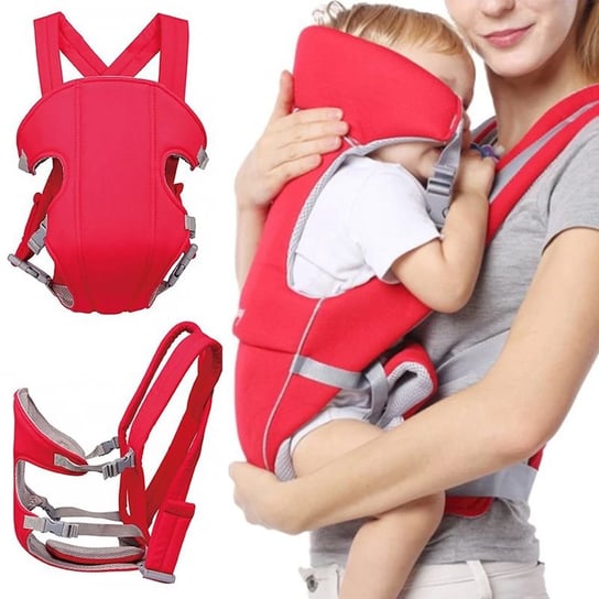Nosidło do noszenia dziecka- czerwone Hedo
