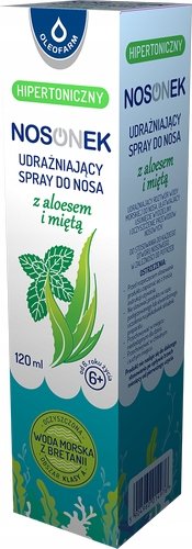 NOSONEK Oleofarm spray do nosa z ALOESEM 120ml Oleofarm