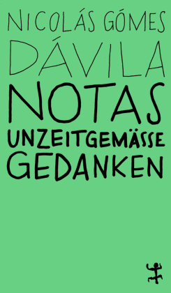 Notas Matthes & Seitz Berlin