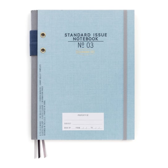 Notatnik 192 Strony 'Standard Issue Jbe86 - Blue' | Designworks Ink DESIGNWORKS INK