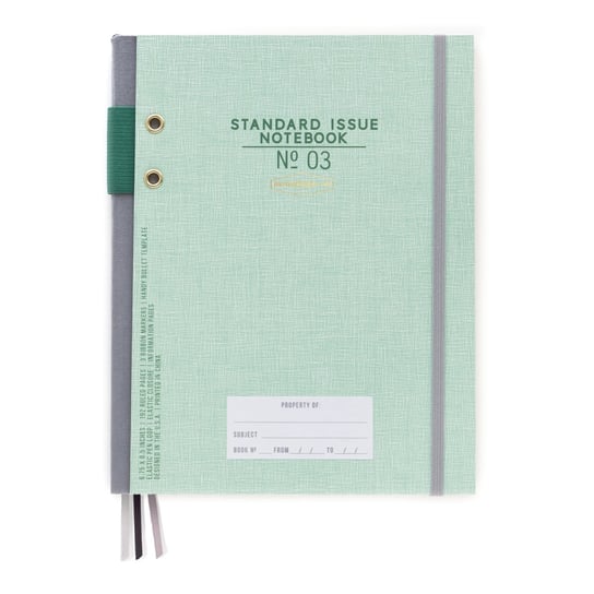 Notatnik 192 Strony 'Standard Issue Jbe86 - Green' | Designworks Ink DESIGNWORKS INK
