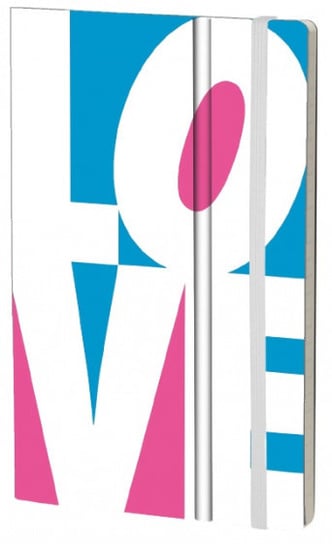 Notatnik Fluo Love21 x 13 cm karton/papier biały TWM
