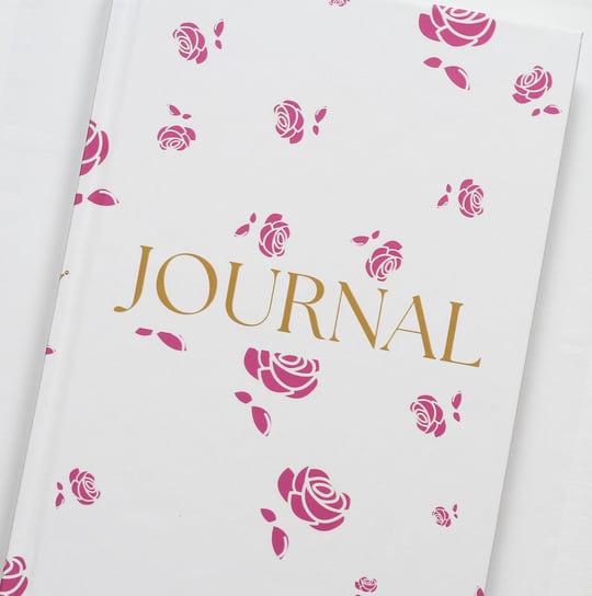 Notatnik Journal Kreatywny Notes A5 Prezent Soft Touch Róże Premium 210 Stron Inna marka