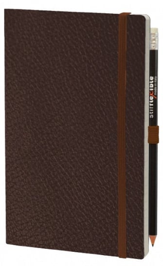 notatnik Leatherlike21 x 13 cm papier brązowy 2-częściowy TWM