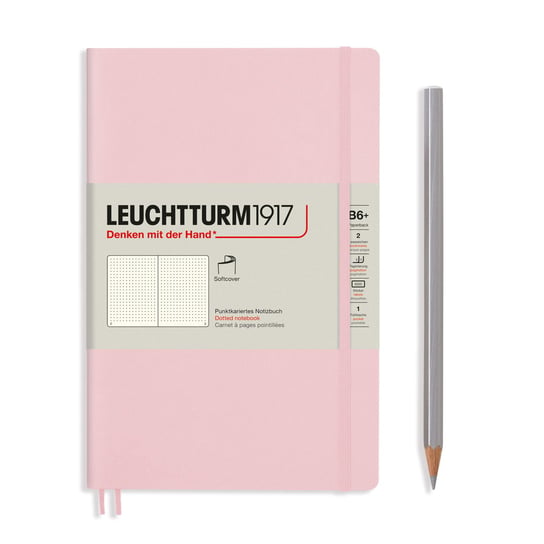 Notatnik Leuchtturm1917 Paperback B6+, Kropki, Powder Leuchtturm