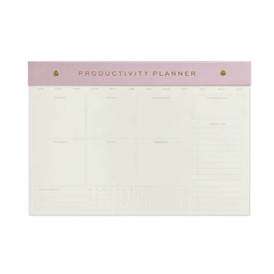 Notatnik Tygodniowy Na Biurko - Lilac - Productivity Planner | Designworks Ink Inna marka