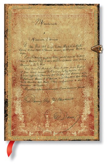Notatnik w linie, Dumas 150th Anniversary, Midi Paperblanks