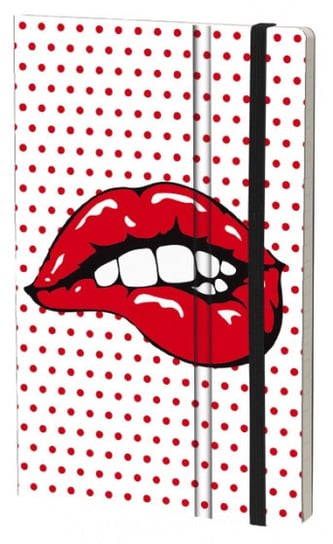 notatnik White Lips21 x 13 cm karton/ papier ksero Stifflex