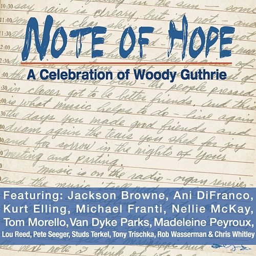 Note Of Hope: A Celebration Of Woodie Guthrie Various Artists