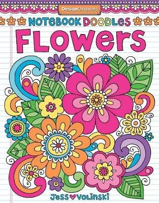 Notebook Doodles Flowers Volinski Jess