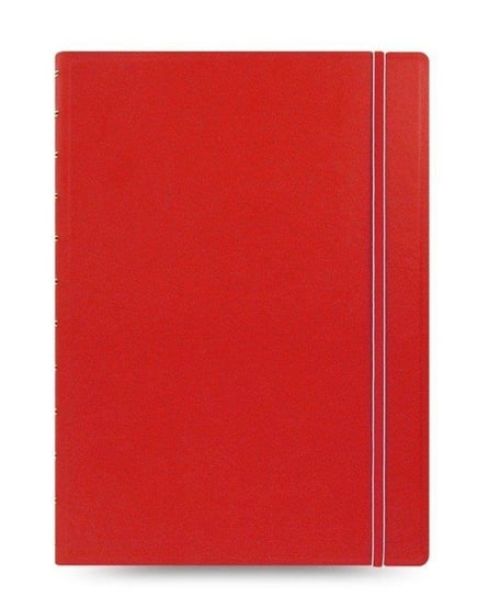 Notebook fILOFAX CLASSIC A4 blok w linie, czerwony Inna marka