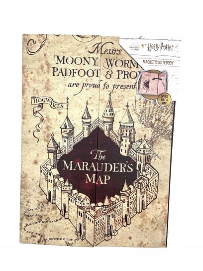 Notes A5 Magnegyczny Harry Potter Mapa Huncwotów Inny producent