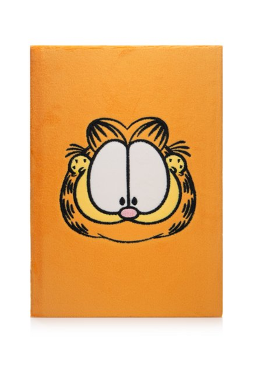 Garfield Notes Notes A5 pluszowy Garfield miękki puchaty 96k w kratkę dla dziecka ...
