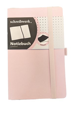 Notes A5 Z Gumka W Kropki Różowy Schreibwerk 3Z