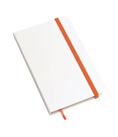 Notes AUTHOR w formacie A6, biały, pomarańczowy UPOMINKARNIA