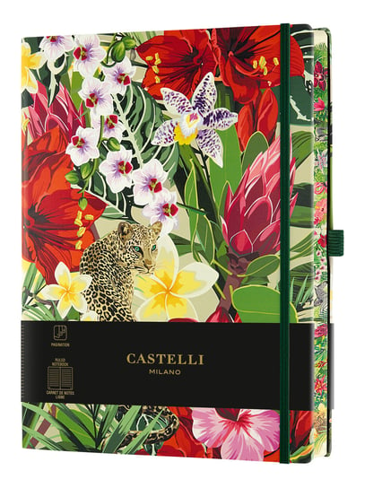 Notes Castelli Leopard Eden 25X19 Lin Castelli