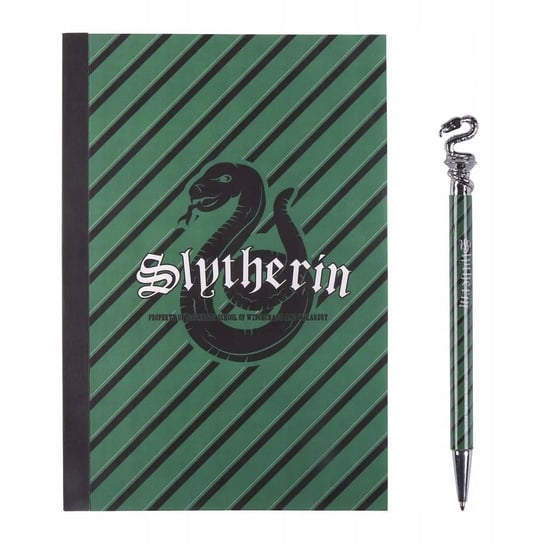 Notes + Długopis Harry Potter Slytherin Cerda