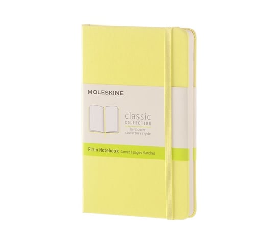 Notes gładki, Classic P, żółty Moleskine