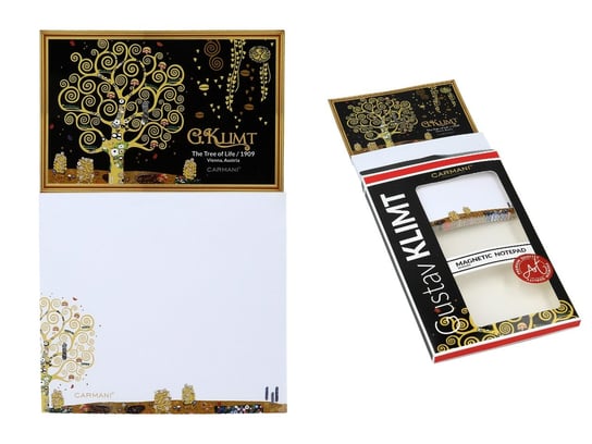 Notes magnetyczny, duży - G. Klimt, Drzewo życia (CARMANI) Hanipol