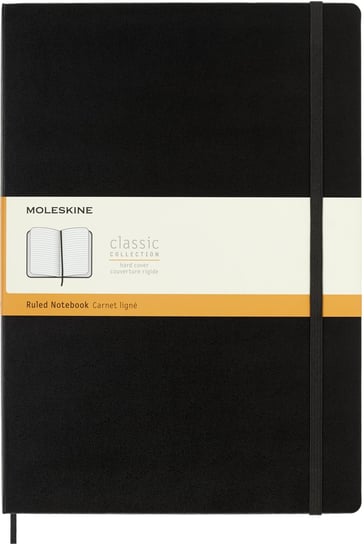 Notes Moleskine Classic A4 (21x29,7cm) w linie, twarda oprawa, czarny Moleskine