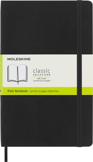 Notes Moleskine Classic L (13x21cm) gładki, miękka oprawa, czarny Moleskine