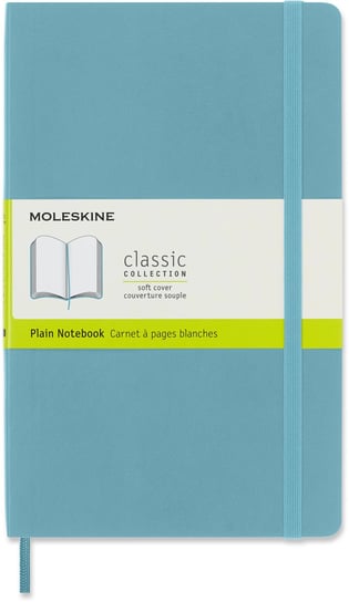 Notes Moleskine Classic L (13x21cm) gładki, miękka oprawa, niebieski Moleskine
