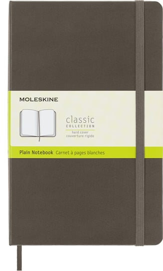 Notes Moleskine Classic L (13x21cm) gładki, twarda oprawa, brązowy Moleskine