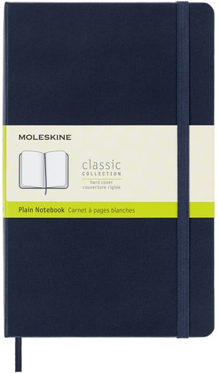 Notes Moleskine Classic L (13x21cm) gładki, twarda oprawa, granatowy Moleskine