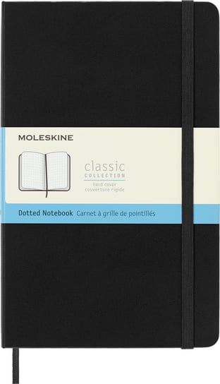 Notes Moleskine Classic L (13x21cm) w kropki, twarda oprawa, czarny Moleskine
