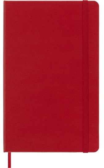 Notes Moleskine Classic L (13x21cm) w kropki, twarda oprawa, czerwony Moleskine