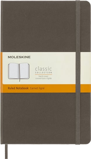 Notes Moleskine Classic L (13x21cm) w linie, twarda oprawa, brązowy Moleskine