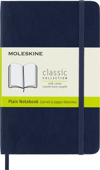Notes Moleskine Classic P (9x14cm) gładki, miękka oprawa, granatowy Moleskine